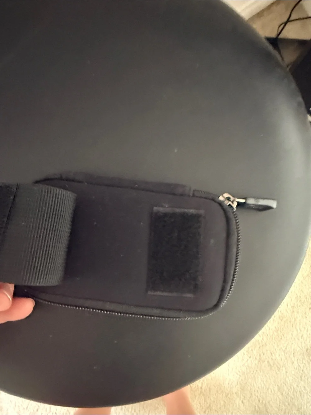 Black Compact Camera Pouch - Protective Travel Case